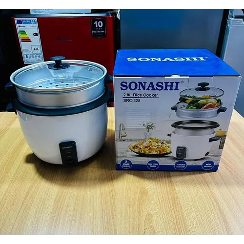 Sonashi 2.8L 1000W Rice Cooker &amp; Steamer – SRC-328