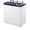 SPJ 15kg Twin Tub Semi Automatic Washing Machine with Spin Dryer - White