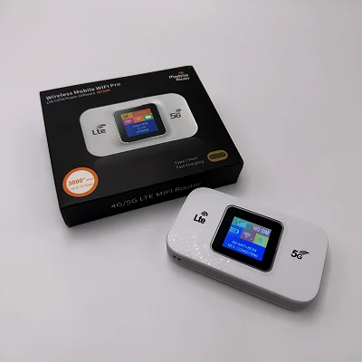 5G LTE MiFi Mobile WiFi Router – Open to All Compatible SIM Networks