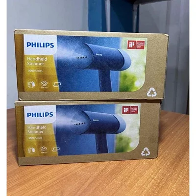 Philips 3000 Series Handheld Garment Steamer 1000W, 100ml Water Tank – STH3000/20