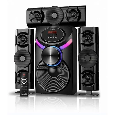 Saachi 3.1 Channel Woofer Home Audio System – 8000W Multimedia Speaker &amp; Subwoofer