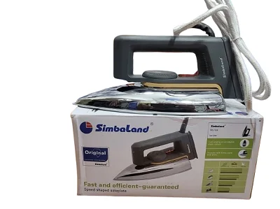 Simbaland Original Dry Flat Iron, Indonesia Design, Works Even Better Than Philips - Grey