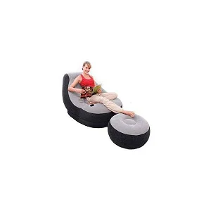 Portable Inflatable Air Couch with Self-Setup Pump