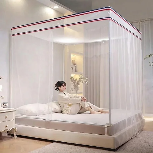 6x6 Tent Square Bed Mosquito Net - Multi Designs