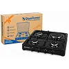 Blueflame Multi-Burner 3Gas & 1 Electric Cooker - Black