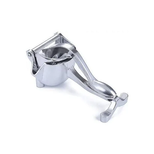 Manual Citrus Juicer Press – Lemon, Orange &amp; Fruit Squeezer Silver