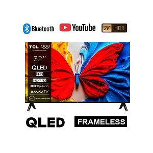 TCL 32-Inch 2K QLED Smart TV 32S5K with Built-In Decoder