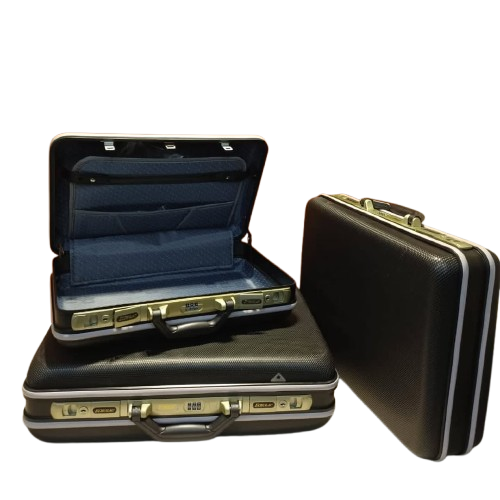 Set of Aluminum Tool Case Suitcase Password  Briefcase Bag (