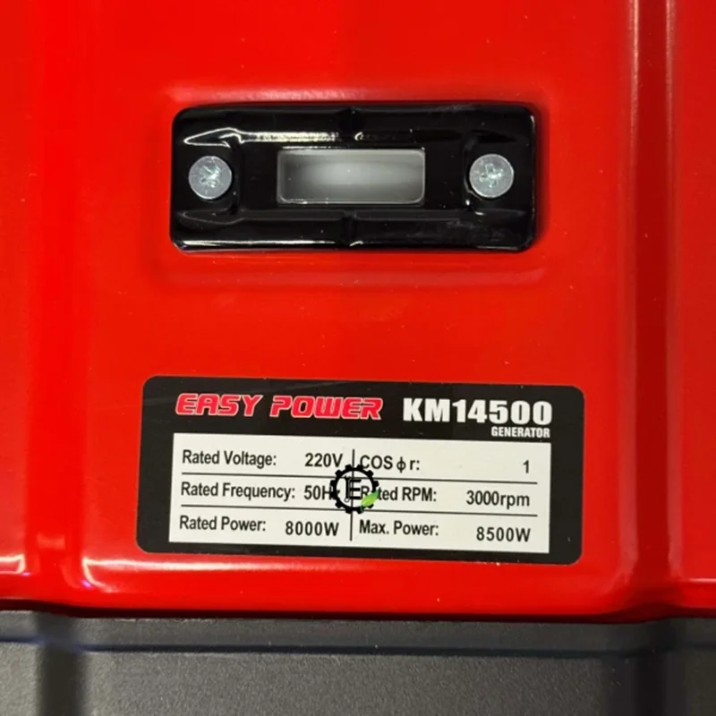 Easy Power 8500W Portable Petrol Generator with Electric Start & Wheels KM14500