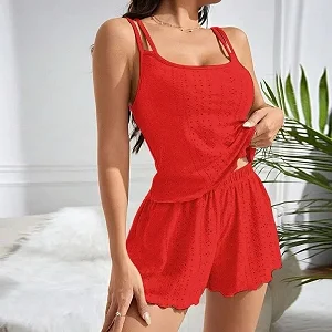 Women's Sweetheart Shorts Pajama Set - Multicolor