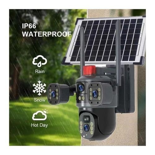 Ai Solar Camera 3-in-1: Wireless 8K Security Outdoor Camera