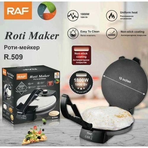 Roti Chapatti Maker Black-Silver