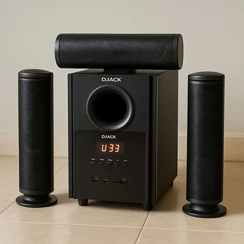 Djack AK-903L Home Theater Speaker System – Black