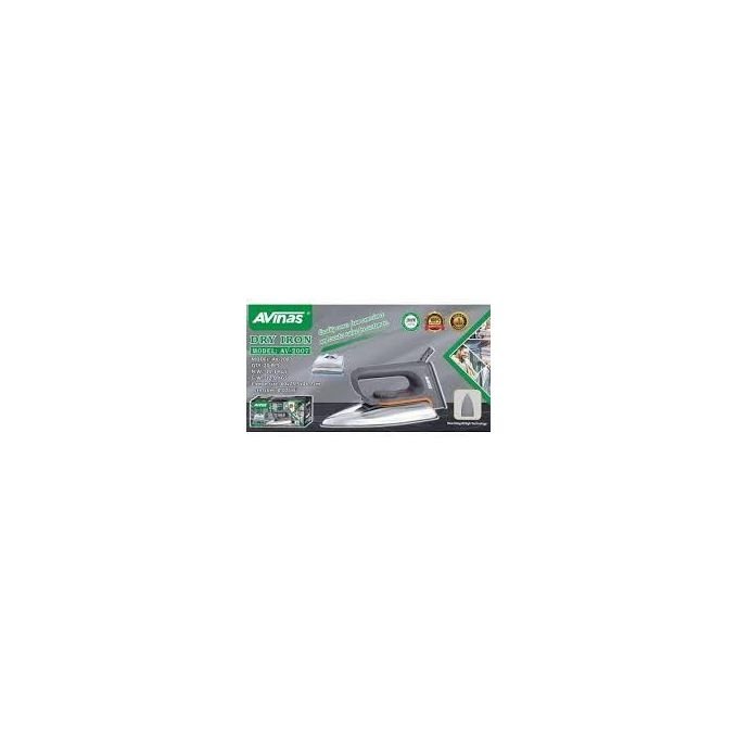 Avinas Electric Dry Iron – Silver Non-Stick Flat Iron