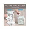 Portable USB Mini Air Conditioner Fan with Water Mist and LED Night Light