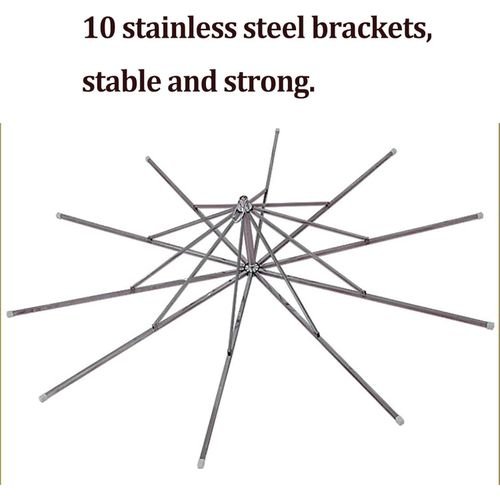 5x6 Umbrella Structure Canopy Bed Net-pink