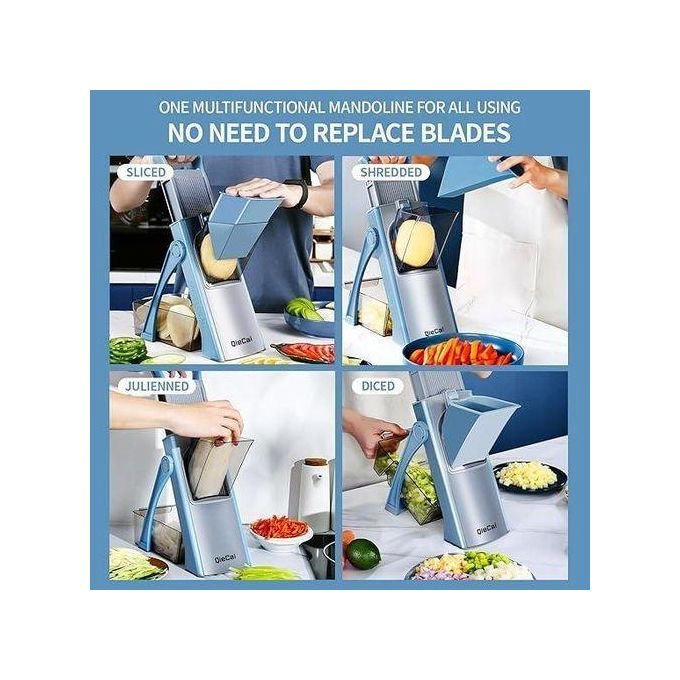 Mandoline Slicer and Multifunctional Vegetable Cutter