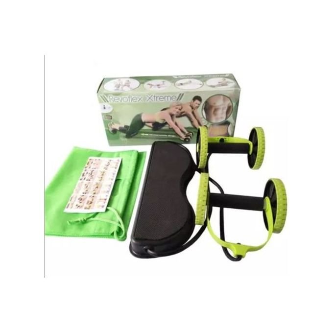 Revoflex Xtrem Resistance Home Gym Fitness Kit for Abs, Arms & Full Body Training