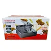 Globalstar GS-82A 12L Commercial Double Deep Fryer - 6L + 6L Stainless Steel, 5000W