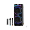 Sonashi Dual 6.5-Inch Bluetooth Rechargeable Speaker – Black