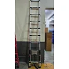 2.6m Heavy-Duty Aluminum Single Telescopic Ladder -Silver
