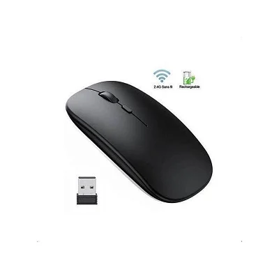 Silent Click Wireless Mouse – 2.4GHz Optical Computer Mouse for Laptop &amp; PC