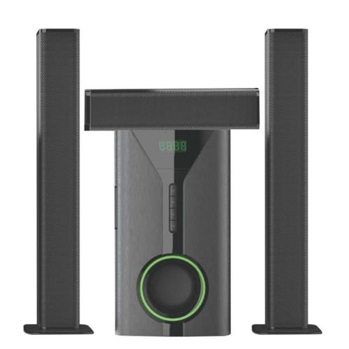 Global Star GS-5502 2.1 Channel Sound Bar – Bluetooth, USB & FM Radio System (Black)