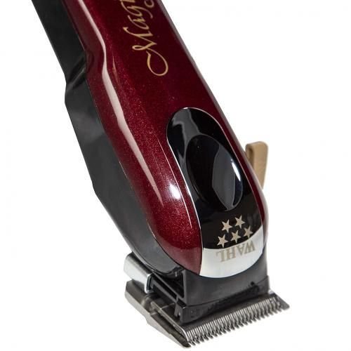 Wahl Rechargeable Professional Cord/Cordless Magic Clip 90+ Minute Run Time- Red