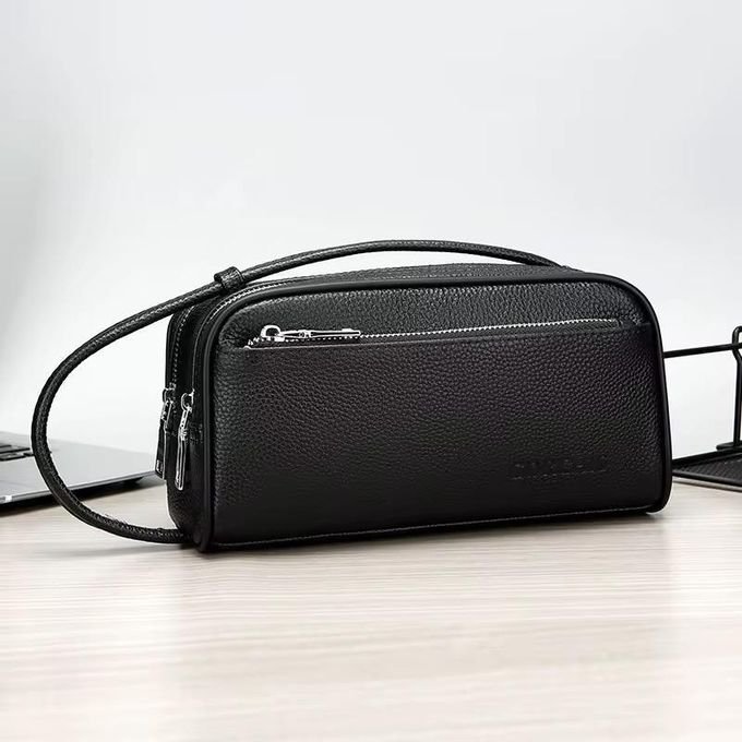 Unisex Crutch Bag - Black