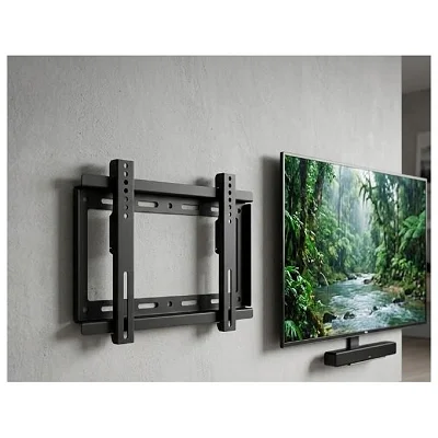 Universal TV Wall Mount 14–40 Inches – Adjustable TV Bracket  Black