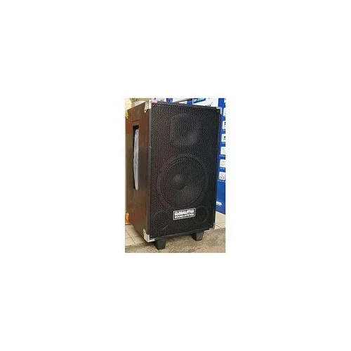Global Star 8 Inch Rechargeable Speaker With Wireless Microphone – Bluetooth, USB, SD Card &amp; FM