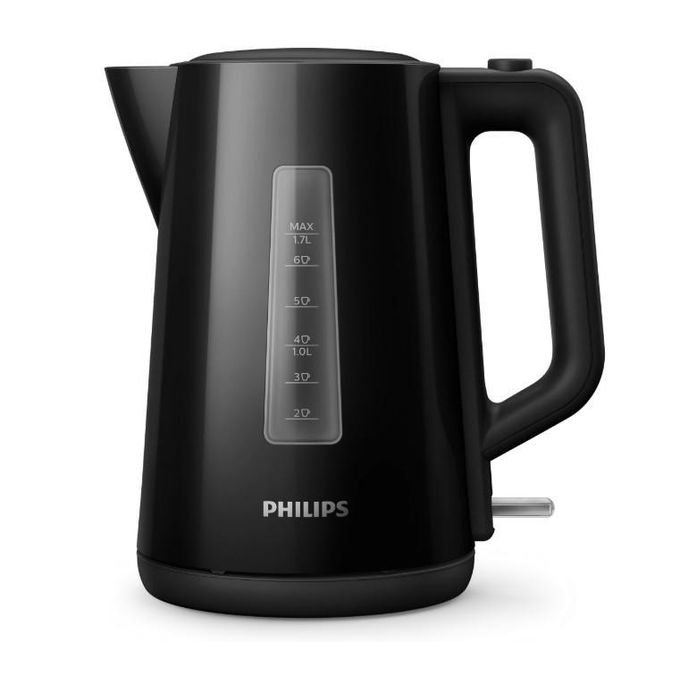 Philips 3000 Series HD9318/21 Electric Kettle - 1.7L, 1850W Fast Boil - Black