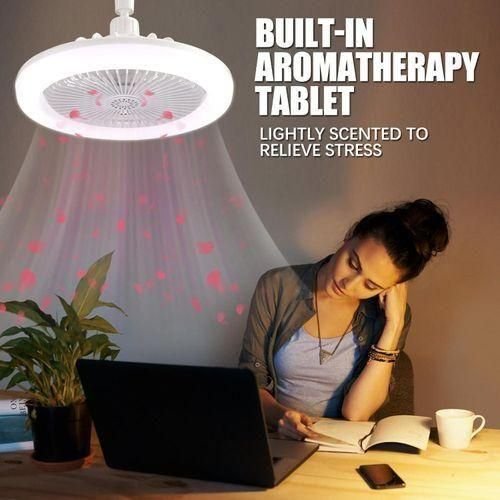 2-in-1 LED Ceiling Fan light with Remote control