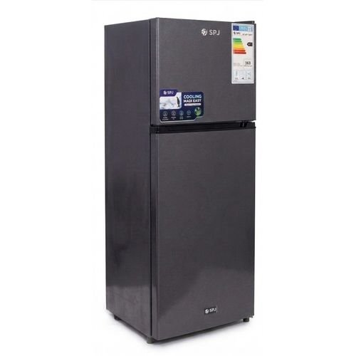 149L SPJ 149L Double Door Refrigerator / Fridge - Dark Grey