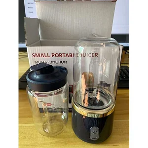 2-in-1 Rechargeable Portable Blender – 6-Blade Mini Juicer with Juice Cup