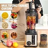 3 Liters Heavy-Duty Electric Plastic Commercial Blender with Big & Small Jar – Multicolour
