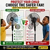 Panda 16 Inch Standing Fan – Buy 1 Get 1 Free, 3-Speed Oscillating Fan