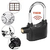 Siren Alarm Padlock – Weatherproof Long Shackle Anti-Theft Alarm Lock