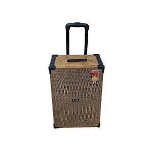 FQL Rechargeable Bluetooth Party Speaker with Wireless Microphone, USB & SD Card Support