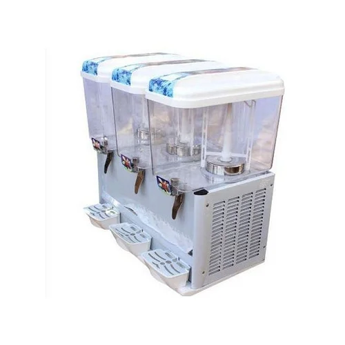 ADH 18L Tripple Tap Electric Beverage Dispenser - Commercial Juice Cooler - White