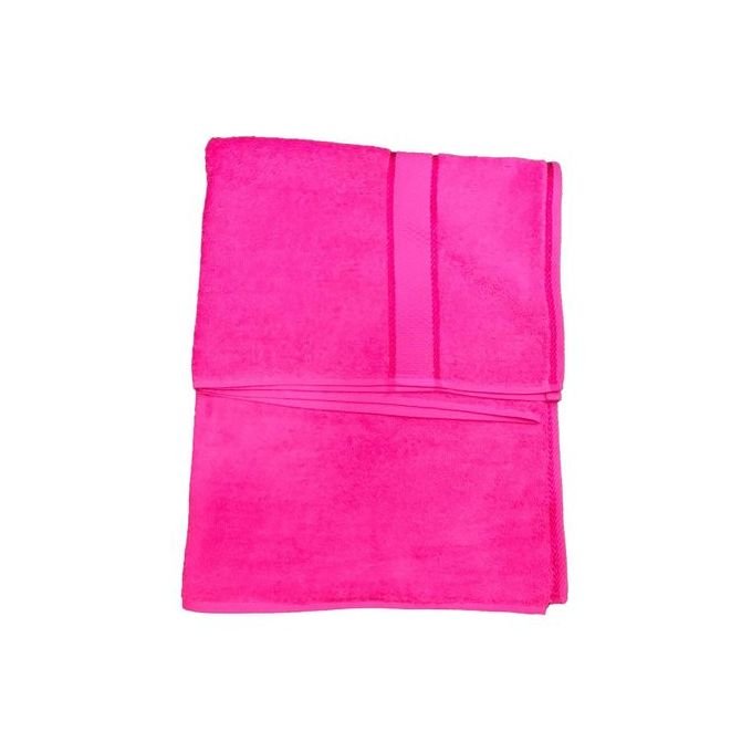 Large Size Elegant And Soft Bath Towel 90x 160cm - Pink