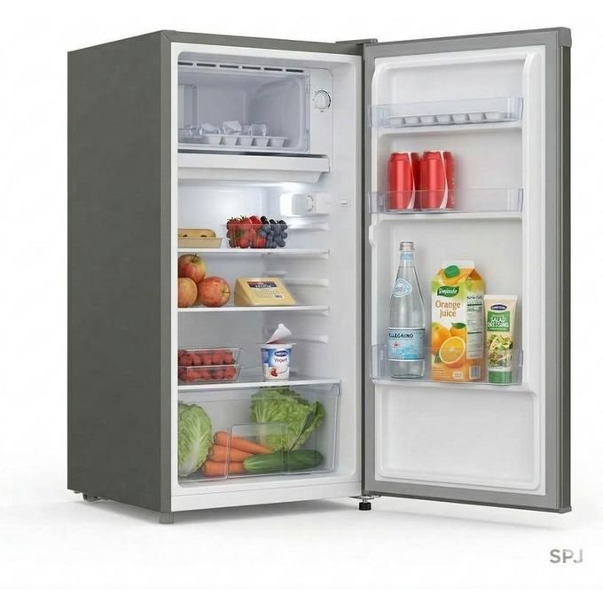 SPJ 120 Liters Single Door Fridge - Silver