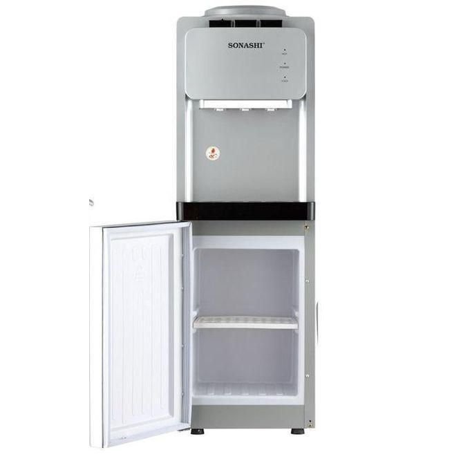 Sonashi Water Dispenser Hot Cold And Normal With Storage Cabinet