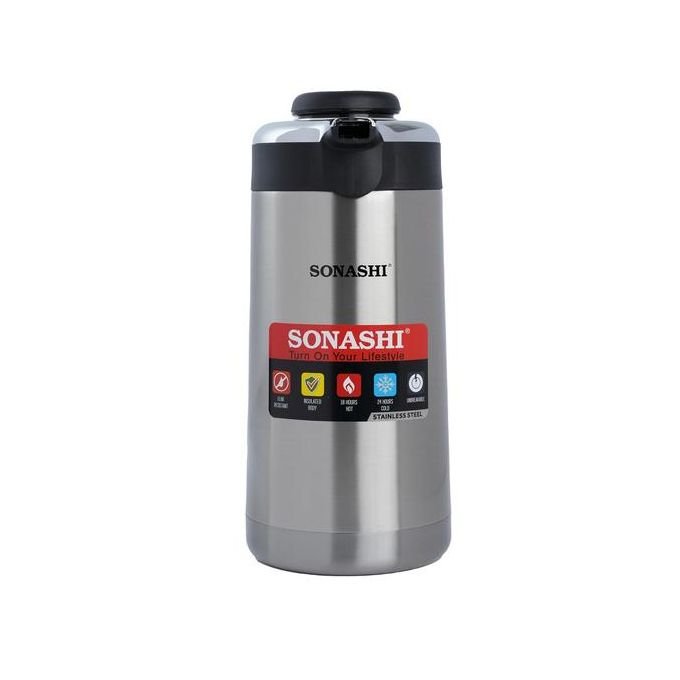 Sonashi 2.L Vacuum Flask for Hot And Cold Beverages Stainless Steel Body with Double Wall Insulation Unbreakable Flasks