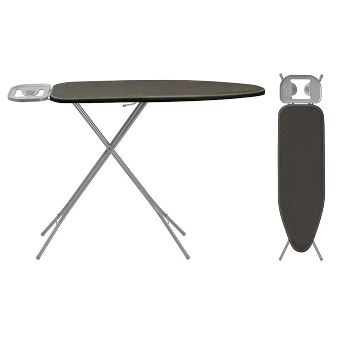 Foldable ironing board  Large Size - Black