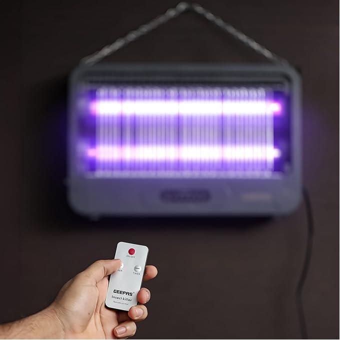Geepas Mosquito killer with Remote control - White