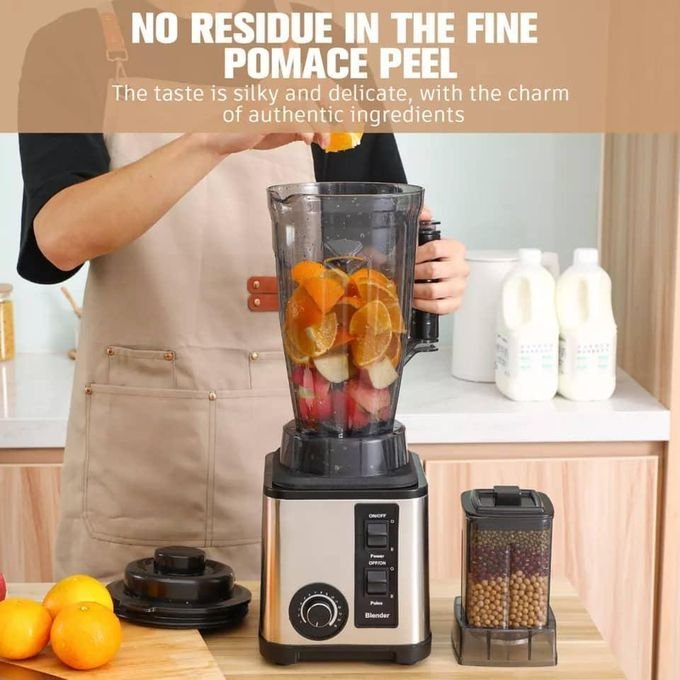 3 Liters Electric Plastic Commercial Blender with Big & Small Jar – Multicolour
