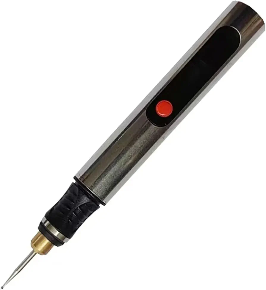 30-in-1 Portable Rechargeable Engraving Pen With 30 Bits