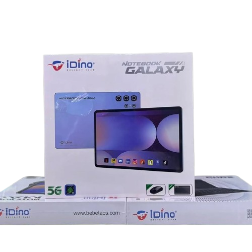 Idino Notebook Galaxy Tablet With Keyboard | 10.1" 12GB RAM 512GB ROM 10000mAh Battery
