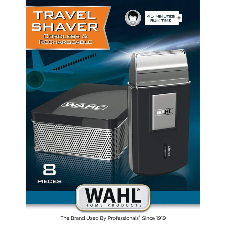 Wahl Cordless And Rechargeable Mobile Travel Shaver-Black